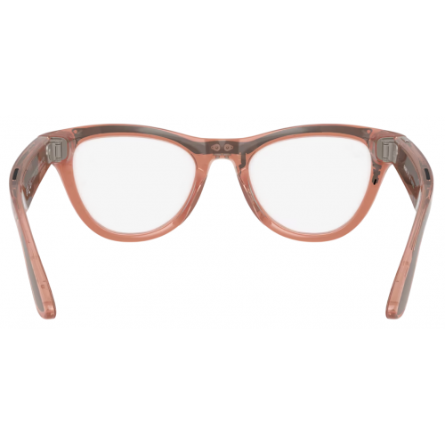 Умные очки Ray-Ban Meta* Skyler Gen 2 Shiny Peach, Фотохромные линзы Clear to Brown Transitions (RW4014)